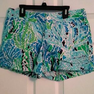 Shorts Let's Cha Cha blue